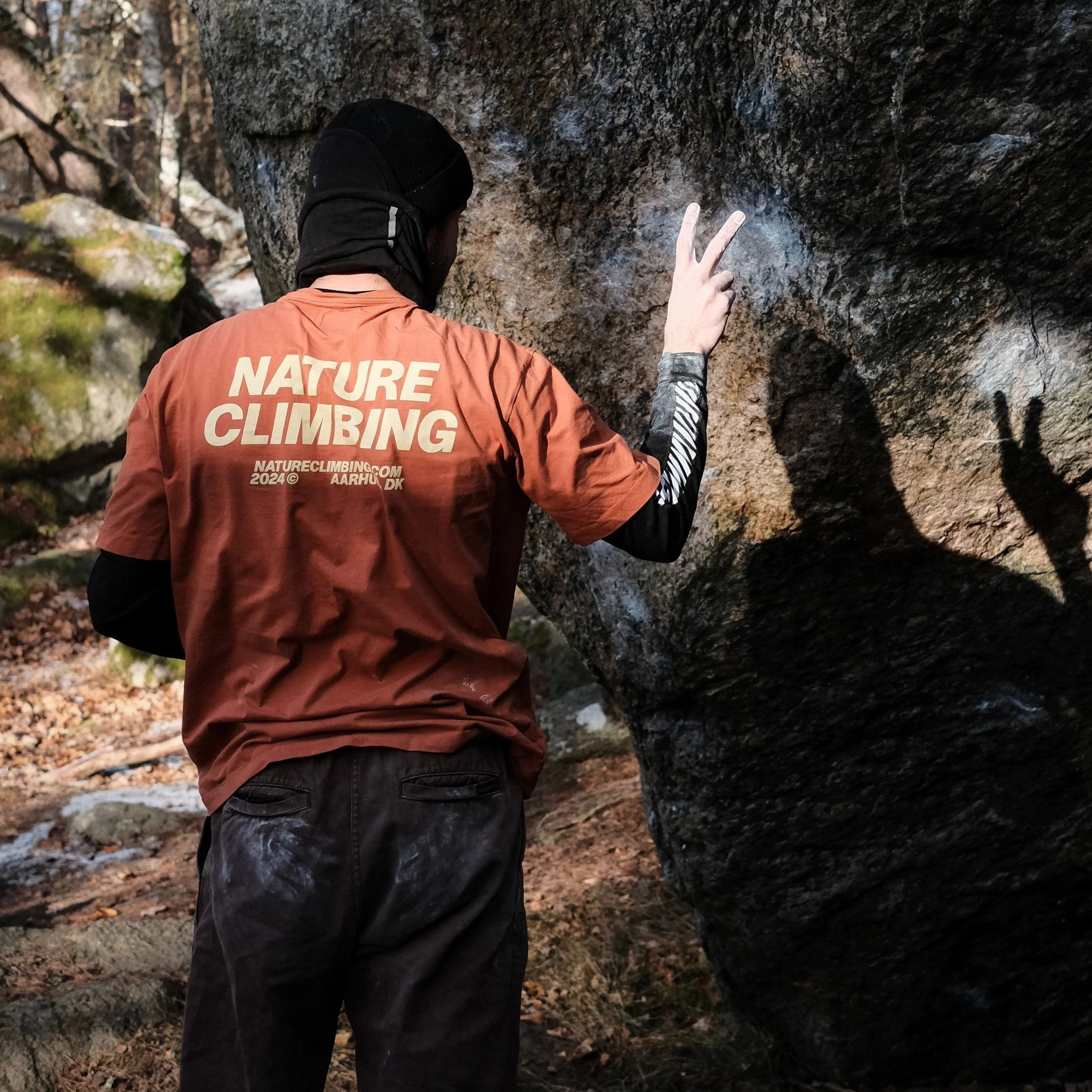 Horizon T-shirt - Dusty Orange - Image 3
